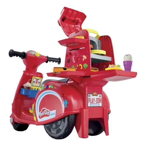 Play-Doh Pizza Delivery Scooter, playset con...