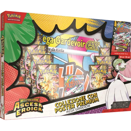Pokémon Collezione con Poster Premium di Mega...