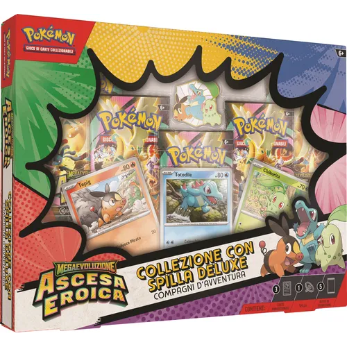 POKEMON M2.5 COLLEZIONE CON SPILLA DELUXE...