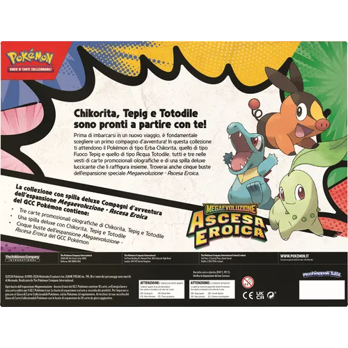 POKEMON M2.5 COLLEZIONE CON SPILLA DELUXE...