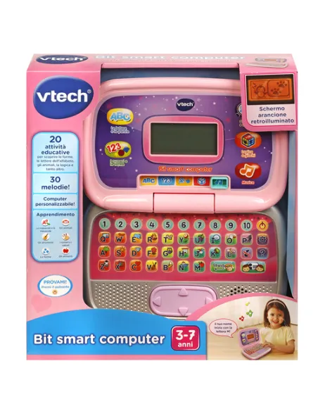 VTech Bit Smart Computer - Rosa