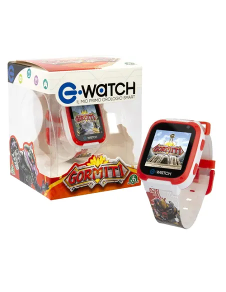 LCD Game E-Watch Gormiti, playwatch per bambini, orologio con tante funzioni per portare sempre con te i tuoi eroi