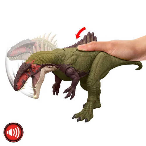 Jurassic World SPINOSAURO SUPER RUGGITO (HXF52)