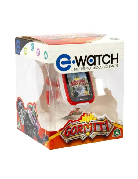 LCD Game E-Watch Gormiti, playwatch per bambini, orologio con tante funzioni per portare sempre con te i tuoi eroi