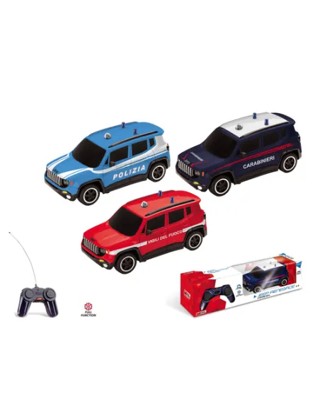 MONDO Radicomandi Assortiti Jeep Renegade Security Scala 1:24