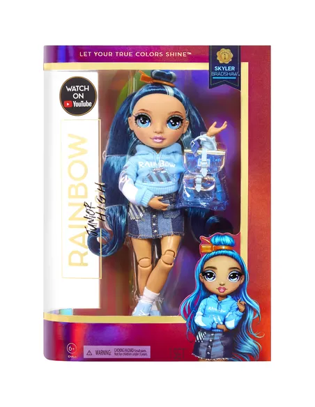 Rainbow High Junior High Fashion Doll - Skyler Bradshaw (Blue)