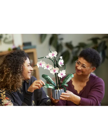 LEGO Botanicals 10311 Orchidea, Set per Adulti da Collezione, Hobby Creativi, Modellino da Costruire con Fiori Finti e Vaso