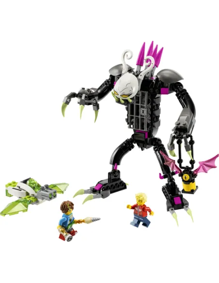 LEGO DREAMZzz 71455 Il Mostro Gabbia Custode Oscuro con Z-Blob Trasformabile in Mini-Aereo Giocattolo o Hoverbike e Minifigure