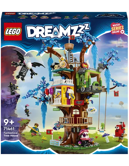 LEGO DREAMZzz 71461 La Fantastica Casa sull’Albero Giocattolo con 2 Modalità e Minifigure, Giochi Creativi dallo Show TV