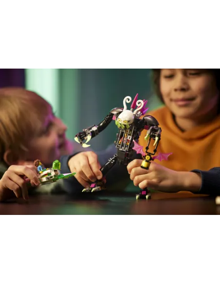 LEGO DREAMZzz 71455 Il Mostro Gabbia Custode Oscuro con Z-Blob Trasformabile in Mini-Aereo Giocattolo o Hoverbike e Minifigure