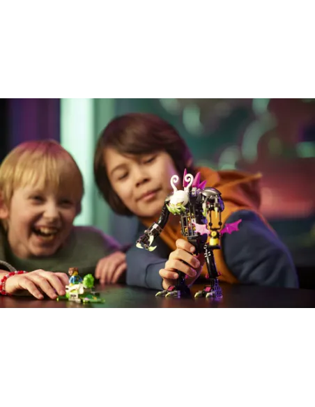 LEGO DREAMZzz 71455 Il Mostro Gabbia Custode Oscuro con Z-Blob Trasformabile in Mini-Aereo Giocattolo o Hoverbike e Minifigure