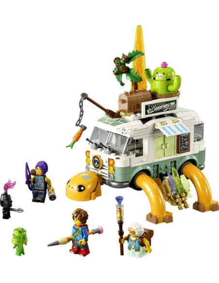 LEGO DREAMZzz 71456 Il Furgone Tartaruga della Signora Castillo, Camper Giocattolo Costruibile in 2 Modi con Figura di Z-Blob