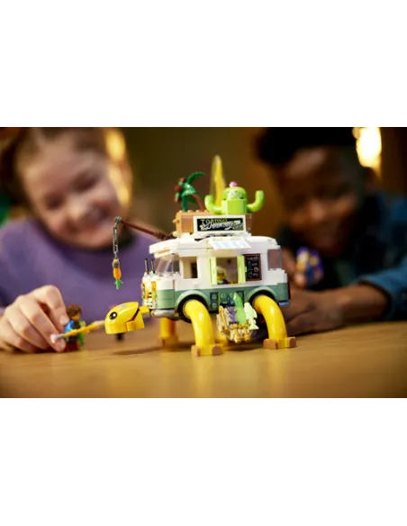 LEGO DREAMZzz 71456 Il Furgone Tartaruga della Signora Castillo, Camper Giocattolo Costruibile in 2 Modi con Figura di Z-Blob