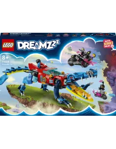 LEGO DREAMZzz 71458 Auto-Coccodrillo, Giocattolo 2in1 da...