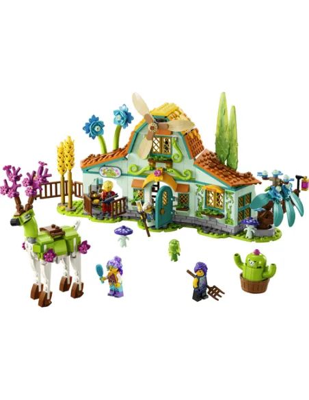 LEGO DREAMZzz 71459 Scuderia delle Creature dei Sogni, Fattoria Giocattolo con Cervo Costruibile in 2 Modi, Animali Fantastici
