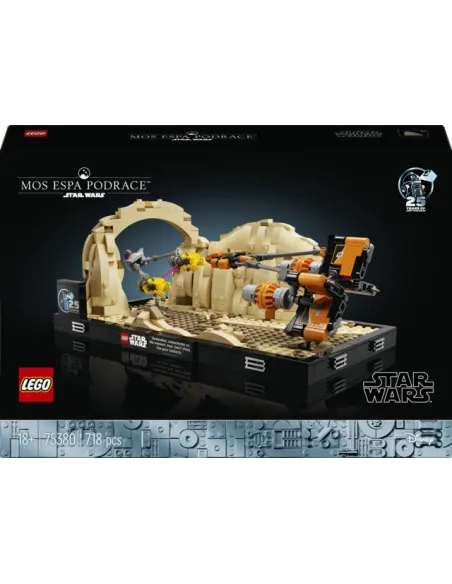 LEGO Star Wars Diorama Gara degli sgusci su Mos Espa