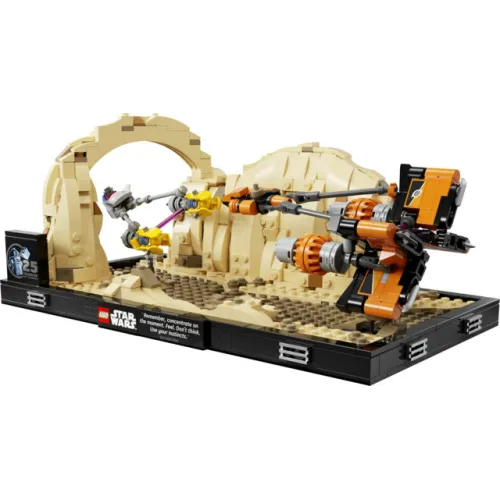 LEGO Star Wars Diorama Gara degli sgusci su Mos...