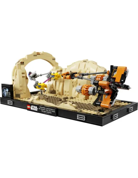 LEGO Star Wars Diorama Gara degli sgusci su Mos Espa