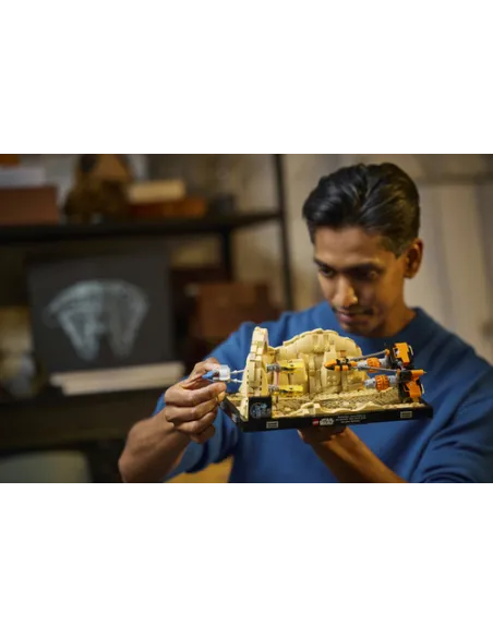 LEGO Star Wars Diorama Gara degli sgusci su Mos Espa