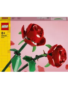 LEGO Botanicals 40460 Rose, Fiori Finti Compatibile con...