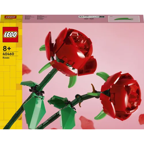 LEGO Botanicals 40460 Rose, Fiori Finti...