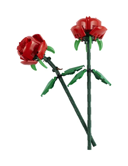 LEGO Botanicals 40460 Rose, Fiori Finti Compatibile con Bouquet di Fiori Artificiali, Regalo Donna, Uomo, Bambine e Bambini 8+