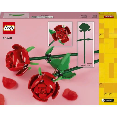 LEGO Botanicals 40460 Rose, Fiori Finti...