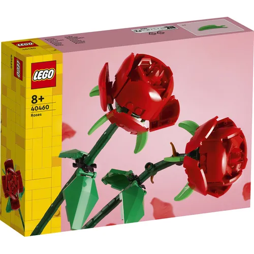 LEGO Botanicals 40460 Rose, Fiori Finti...