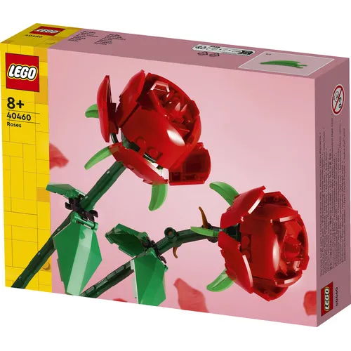 LEGO Botanicals 40460 Rose, Fiori Finti...