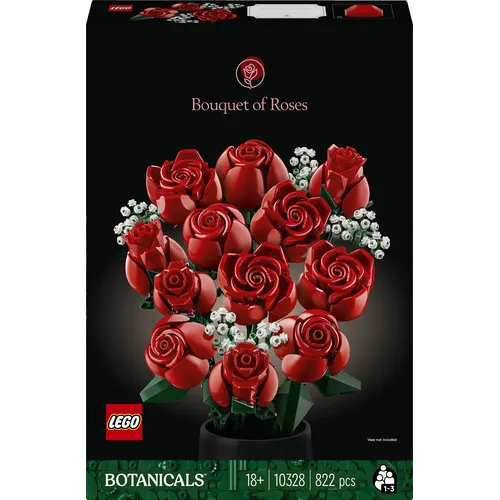 LEGO Botanicals 10328 Bouquet di Rose, Set...