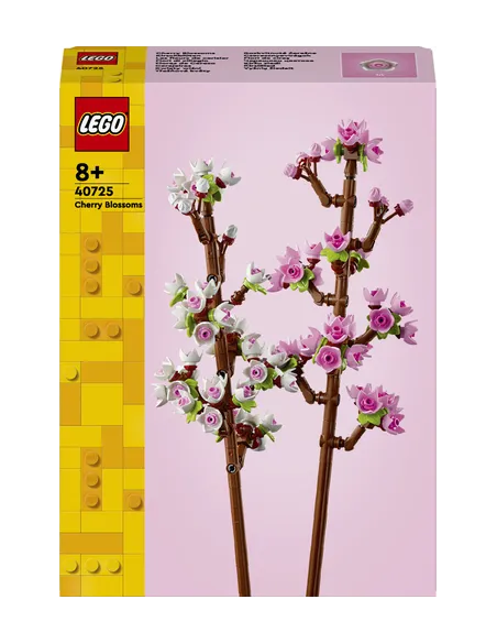 LEGO Botanicals 40725 Fiori di Ciliegio, Set per Adulti, Bambine e Bambini da 8+, Regalo Collezione Botanica per Donna o Uomo