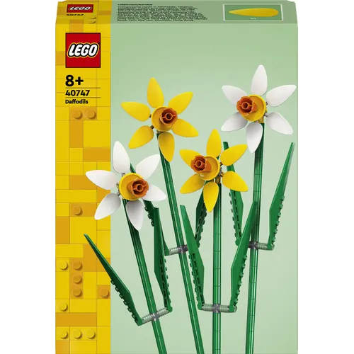 LEGO Botanicals 40747 Narcisi, Fiori Finti per...