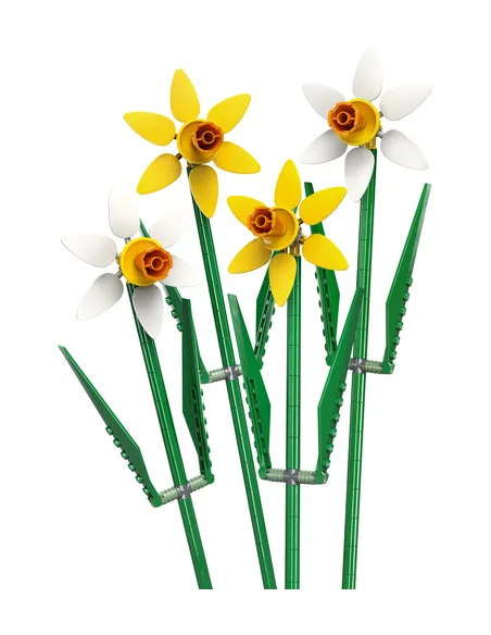 LEGO Botanicals 40747 Narcisi, Fiori Finti per Bambine e Bambini 8+ Anni, Bouquet Regalo per Donna, Uomo, Ragazza o Ragazzo