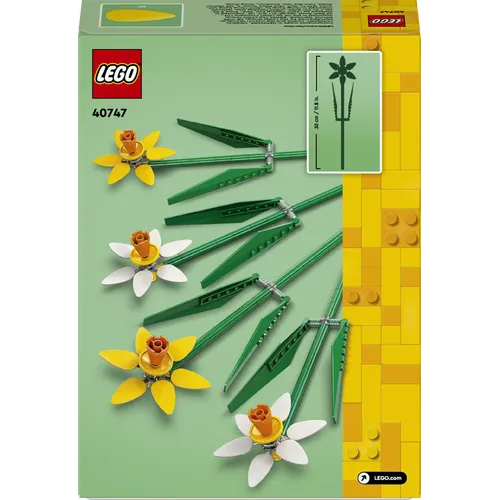LEGO Botanicals 40747 Narcisi, Fiori Finti per...