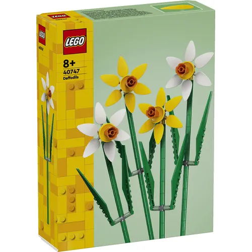 LEGO Botanicals 40747 Narcisi, Fiori Finti per...