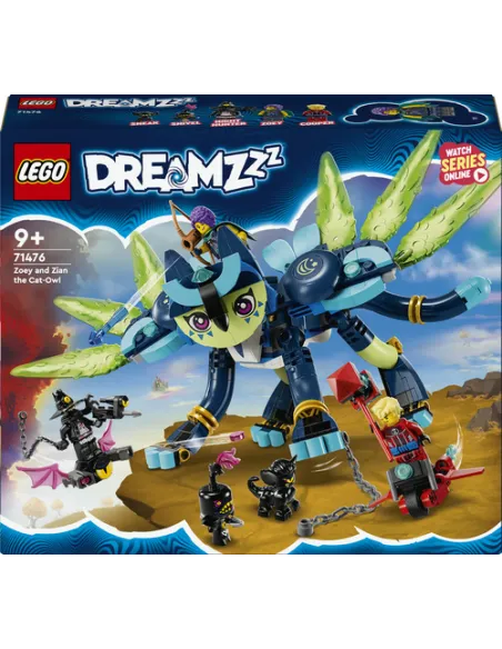 LEGO DREAMZzz Zoey e Zian, il gatto-gufo