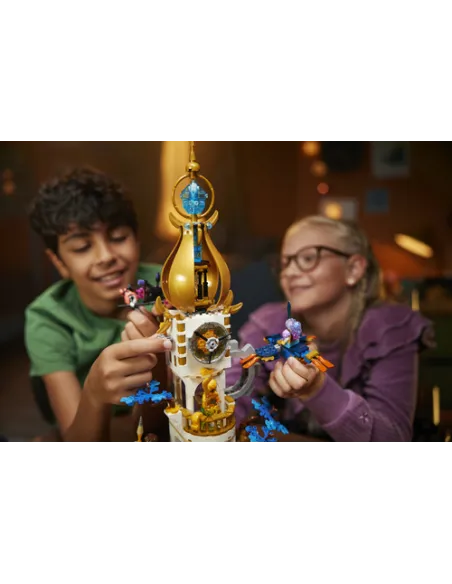 LEGO DREAMZzz 71477 La Torre di Sandman, Castello Giocattolo Trasformabile con Personaggi, Regalo per Bambini di 9+ Anni