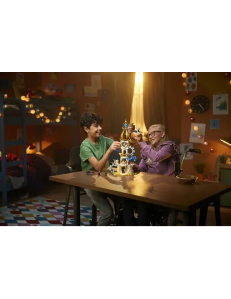 LEGO DREAMZzz 71477 La Torre di Sandman, Castello Giocattolo Trasformabile con Personaggi, Regalo per Bambini di 9+ Anni