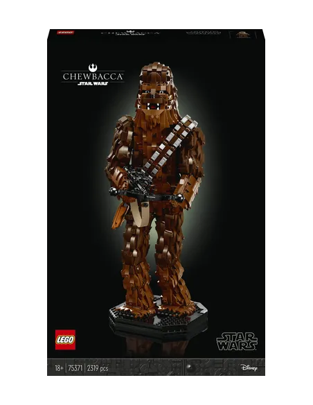 LEGO Star Wars 75371 Chewbacca, Kit Modellismo per Adulti da Collezione 40° Anniversario Il Ritorno dello Jedi, Idea Regalo