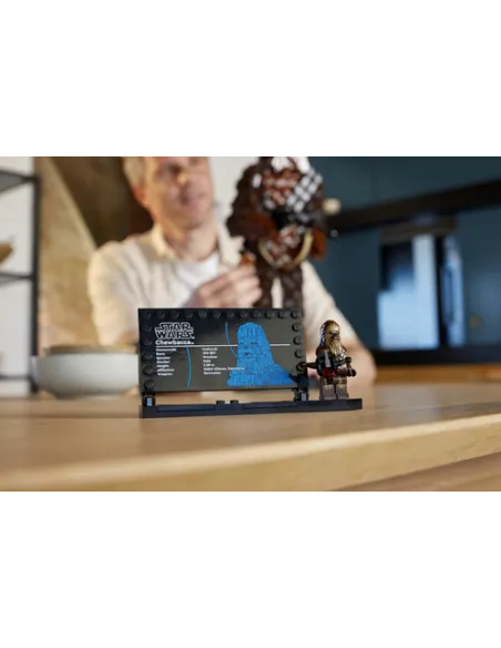LEGO Star Wars 75371 Chewbacca, Kit Modellismo per Adulti da Collezione 40° Anniversario Il Ritorno dello Jedi, Idea Regalo