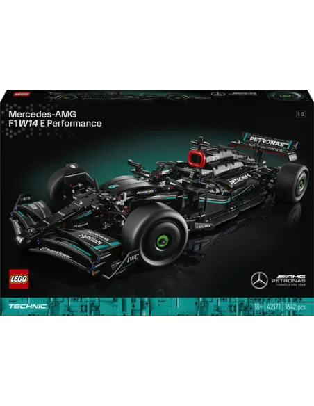 LEGO Technic 42171 Mercedes-AMG F1 W14 E Performance, Modellino da Costruire di Auto da Corsa Scala 1:8, Idea Regalo Adulti