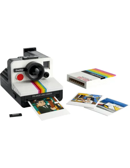 LEGO Ideas Fotocamera Polaroid OneStep SX-70 21345 Modellismo da Costruire per Adulti, Regali Creativi, Oggetti da Collezione