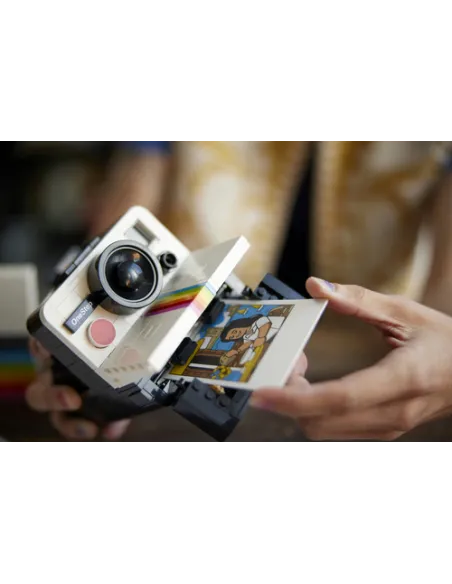 LEGO Ideas Fotocamera Polaroid OneStep SX-70 21345 Modellismo da Costruire per Adulti, Regali Creativi, Oggetti da Collezione