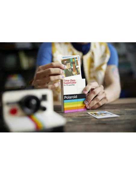 LEGO Ideas Fotocamera Polaroid OneStep SX-70 21345 Modellismo da Costruire per Adulti, Regali Creativi, Oggetti da Collezione