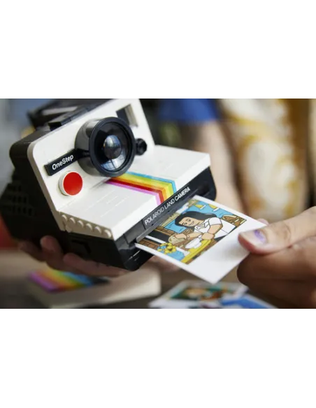 LEGO Ideas Fotocamera Polaroid OneStep SX-70 21345 Modellismo da Costruire per Adulti, Regali Creativi, Oggetti da Collezione