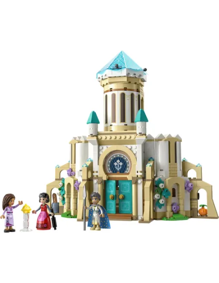 LEGO Disney Princess Disney Wish 43224 Il Castello di Re Magnifico, Gioco da Costruire dal Film Wish con Mini Bamboline, Regalo 