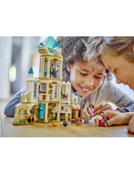 LEGO Disney Princess Disney Wish 43224 Il Castello di Re Magnifico, Gioco da Costruire dal Film Wish con Mini Bamboline, Regalo 