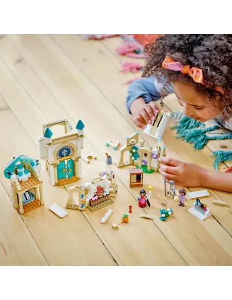LEGO Disney Princess Disney Wish 43224 Il Castello di Re Magnifico, Gioco da Costruire dal Film Wish con Mini Bamboline, Regalo 