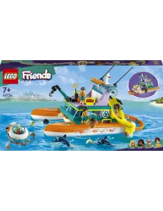 LEGO Friends 41734 Catamarano di Salvataggio, Barca...