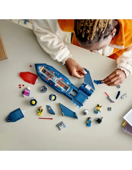 LEGO | Marvel 76281 X-Jet di X-Men, Aereo Giocattolo per Bambini di 8+ Anni, Modellino da Costruire con Minifigure di Supereroi